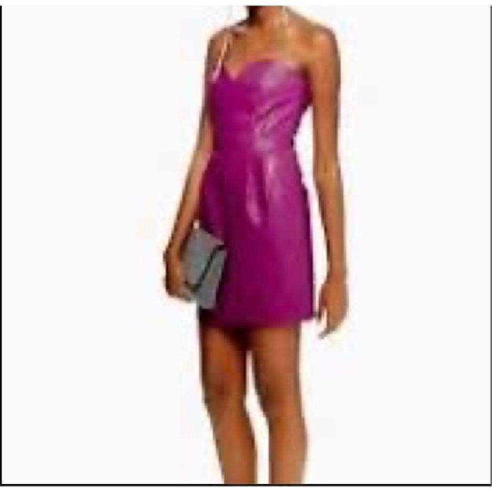 TopShop Bandeau Mini Dress Purple size 6 - Picture 11 of 11